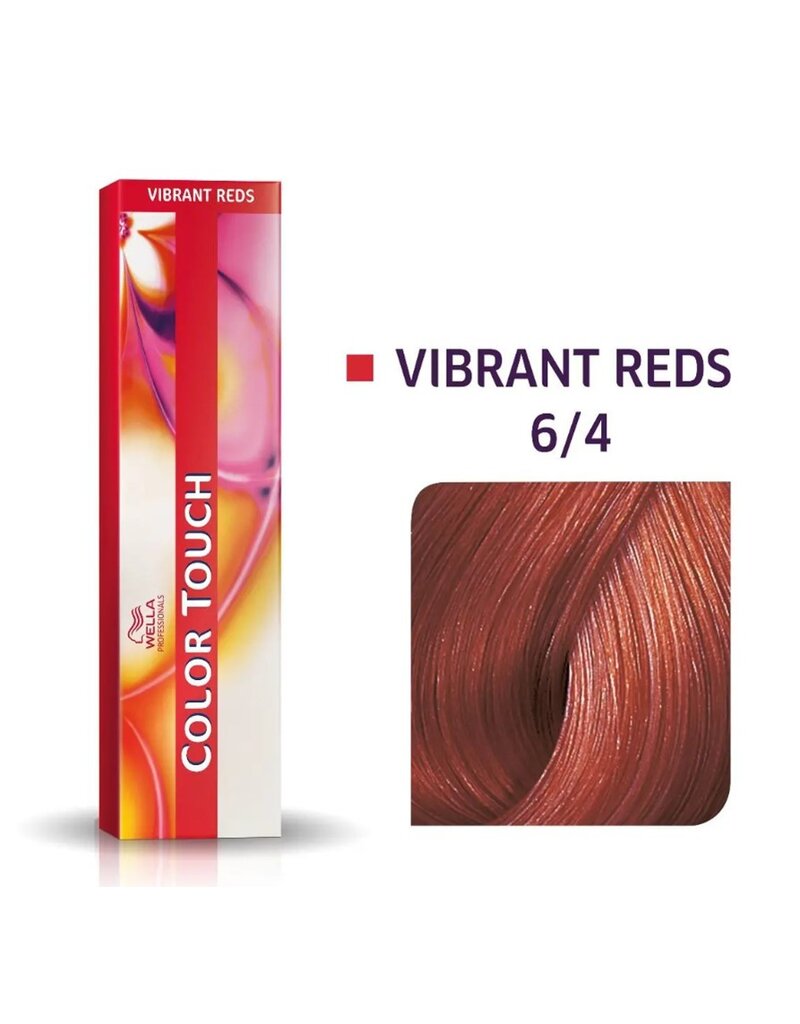 Wella Color Touch 6.4  Color Touch Vibrant Reds 60ml.  Donker Blond Rood