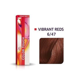 Wella Color Touch 6.47  Color Touch Vibrant Reds 60ml. Donker Blond Rood Bruin