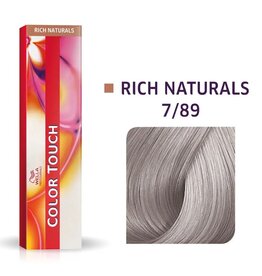 Wella Color Touch 7.89  Color Touch Rich Naturals  60ml. M. Blond Parel Cendre