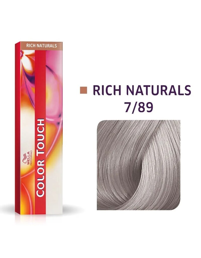 Wella Color Touch 7.89  Color Touch Rich Naturals  60ml. M. Blond Parel Cendre