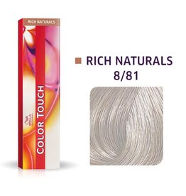 Wella Color Touch 8.81  Color Touch Rich Naturals  60ml. L. Blond Parel Asch