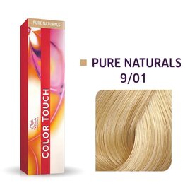 Wella Color Touch 9.01  Color Touch Pure Nat. 60ml. Licht .Blond Natuur Asch