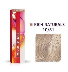 Wella Color Touch 10.81 Color Touch Rich Naturl.60ml  Zeer L.Blond Pearl Asch
