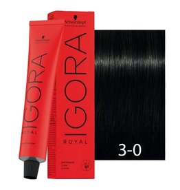 Igora 3-0  Igora Royal 60ml. Donkerbruin