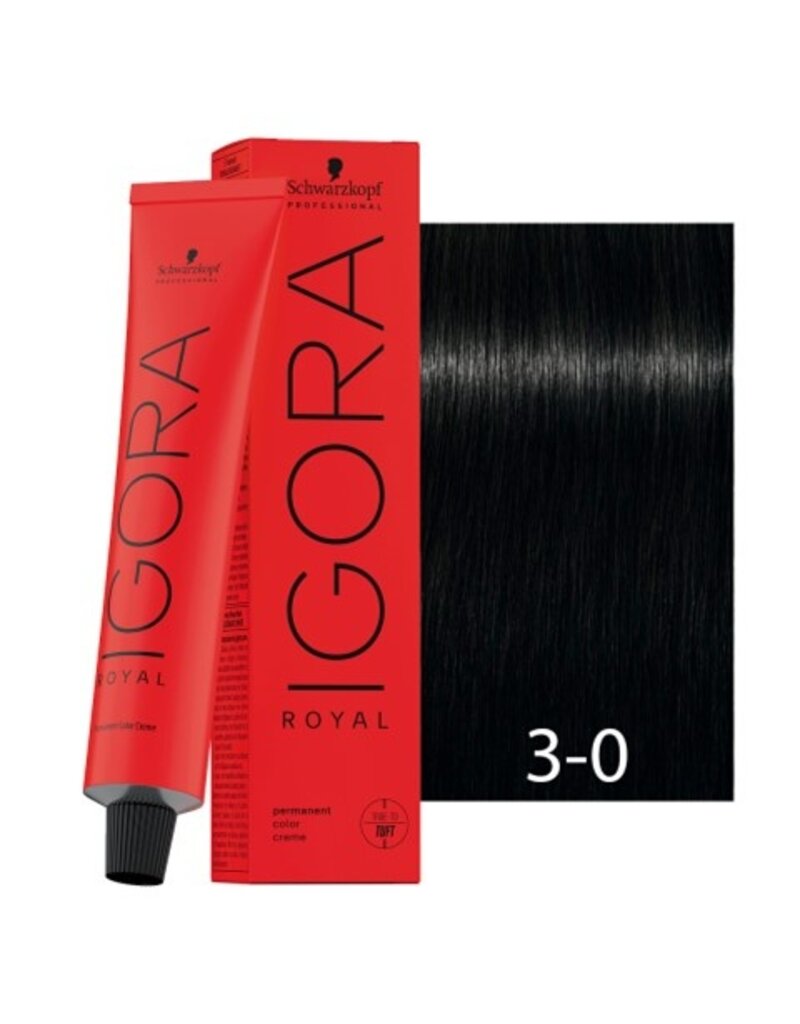 Igora 3-0  Igora Royal 60ml. Donkerbruin