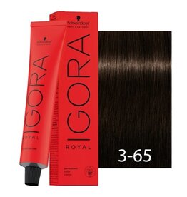 Igora 3-65  Igora Royal 60ml. Donkerbruin Roodbruin Goud