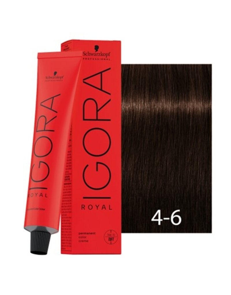 Igora 4-6 Igora Royal 60ml Middelbruin Roodbruin