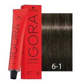 Igora 6-1 Schwarzkopf Igora Royal 60ml Donkerblond Cendré