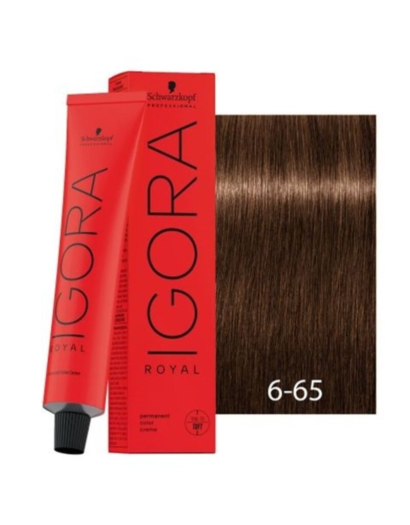 Igora 6-65 Igora Royal 60ml Donkerblond Roodbruin Goud