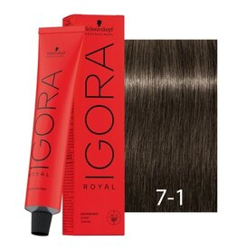 Igora 7-1 Igora Royal 60ml Middelblond Cendré