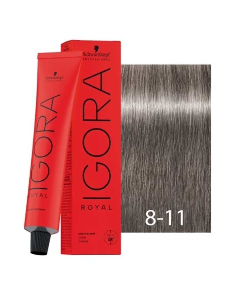 Igora 8-11 Igora Royal 60ml Lichtblond Cendré Extra