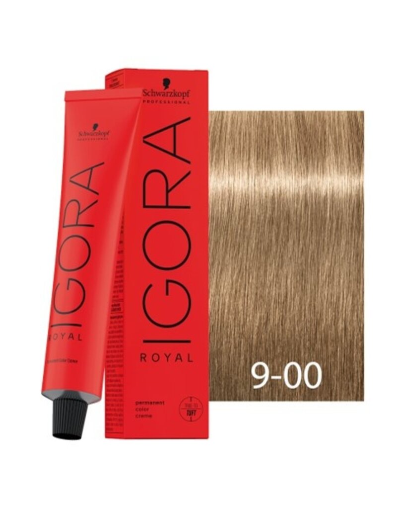 Igora 9-00 Igora Royal 60ml Extra Lichtblond Natuur Extra