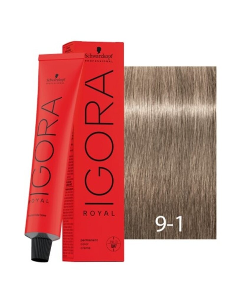 Igora 9-1 Igora Royal 60ml Extra Lichtblond Cendré