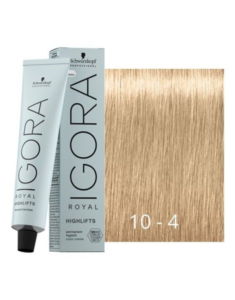 Igora 10-4 Igora Royal Highlifts 60ml Ultrablond Beige