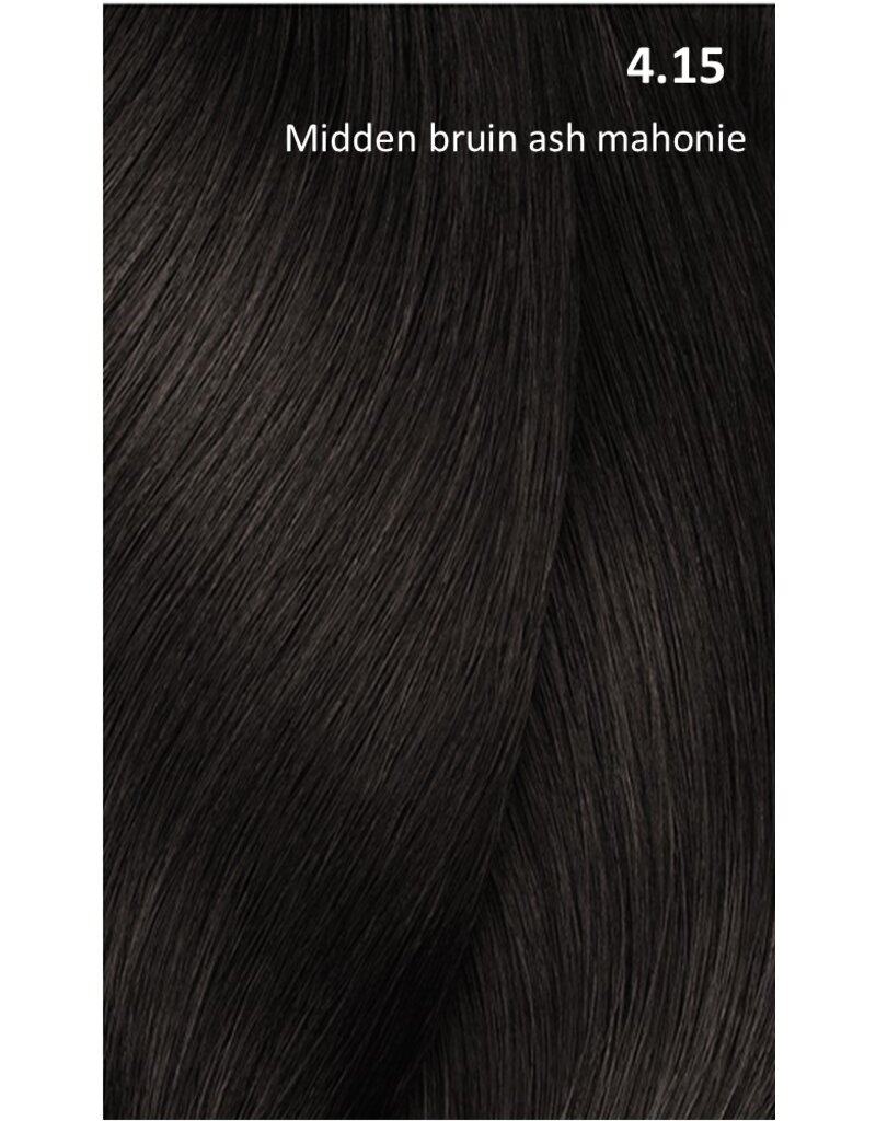 Dia Light 4.15  L'Oreal Dia Light 50ml. Midden Bruin Asch Mahonie #