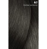 Lóreal 6.1  L'Oreal Dia Light 50ml  Donker  Asch Blond