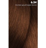 Dia Light 6.34  L'Oreal Dia Light 50ml. Donker Blond  Goud Koper