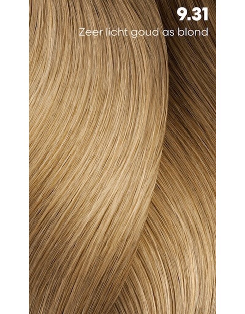 Dia Light 9.31  L'Oreal Dia Light 60ml.Zeer Licht Blond  Goud Asch