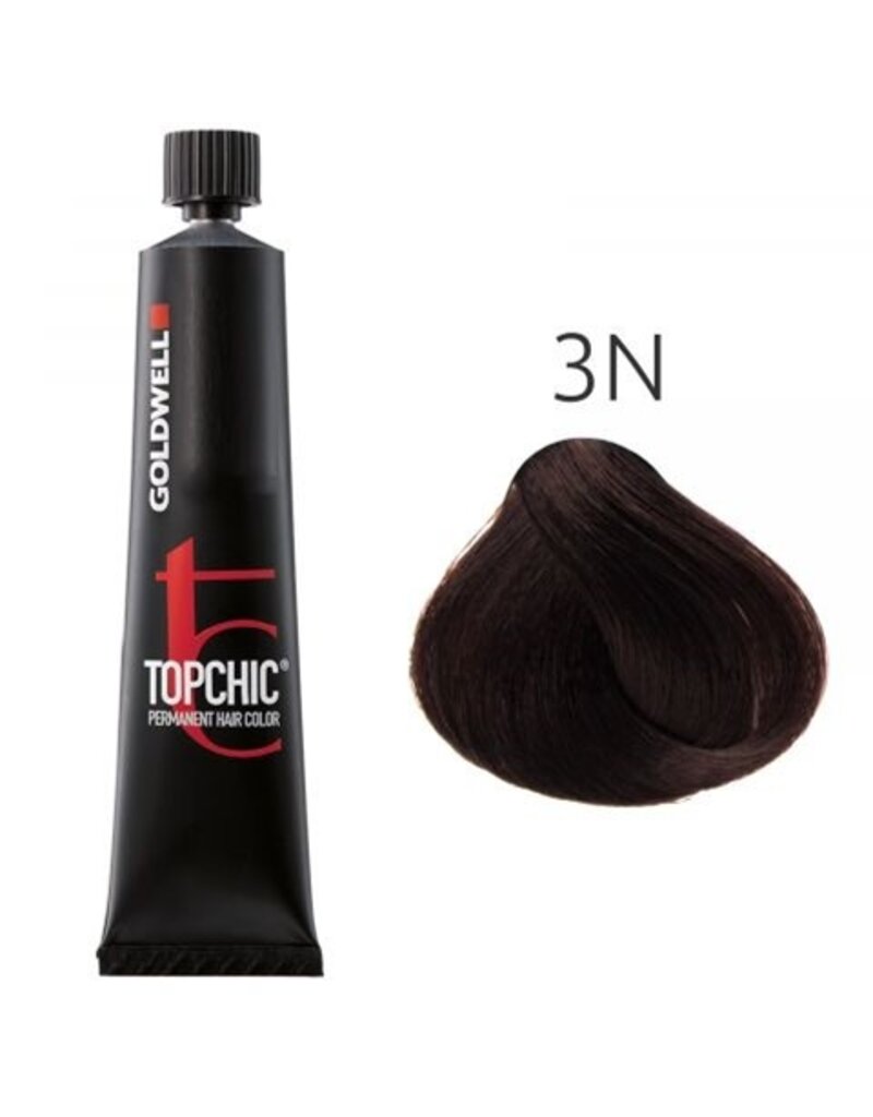 Topchic 3N  Goldwell Topchic 60ml Donker Bruin