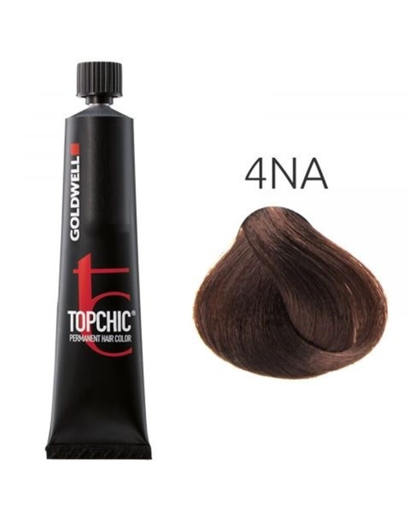 Topchic 4NA  Goldwell Topchic 60ml Middel Natuur Asch Bruin