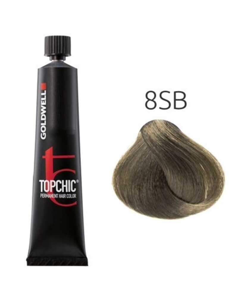 Topchic 8SB  Goldwell Topchic 60ml Zilver Blond