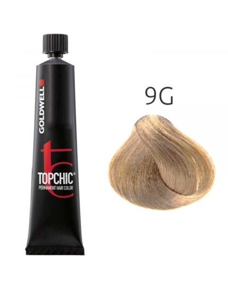 Topchic 9G  Goldwell Topchic60ml Zeer Licht Goud Blond