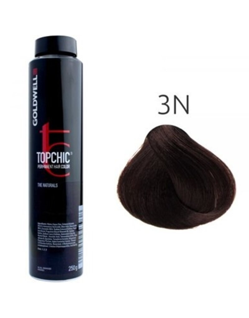 Topchic 3N  Top Chic Haircolor bus 250ML. Donker Bruin