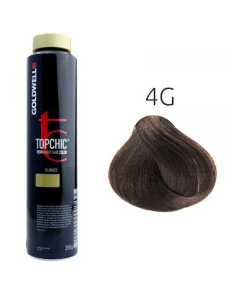 Topchic 4G  Top Chic Haircolor bus 250ML. Kastanje