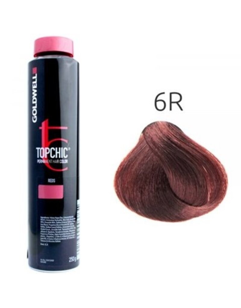 Topchic 6R   Top Chic Haircolor bus 250ML. Mahonie Briljant