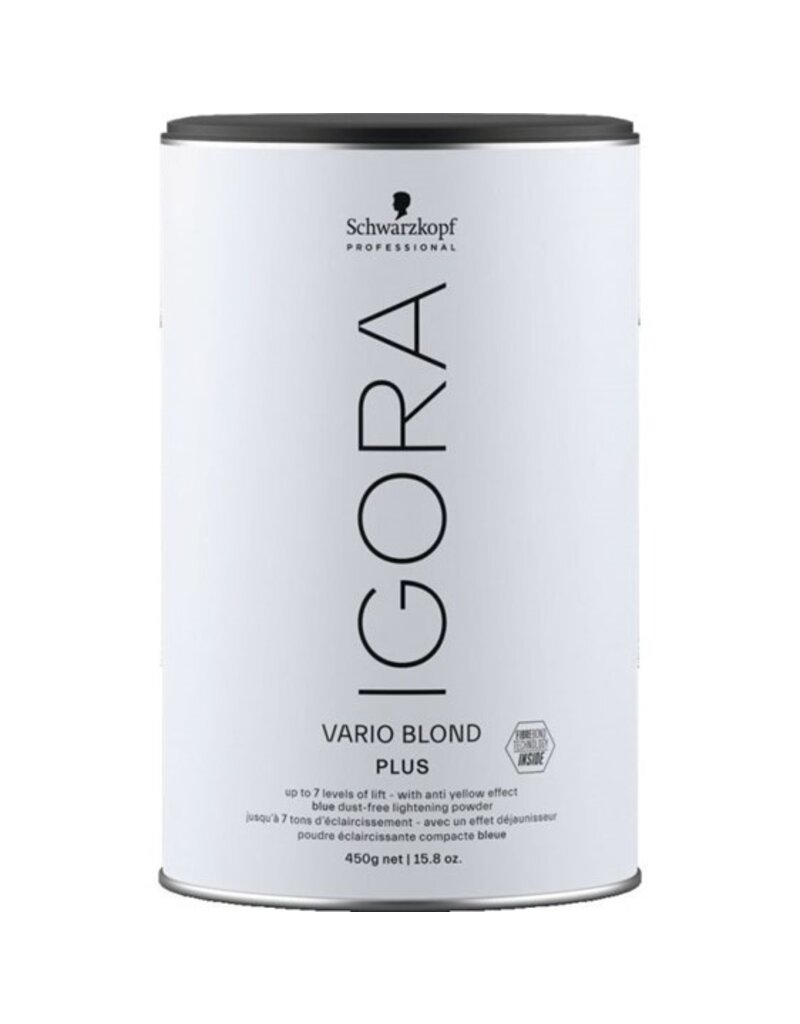 Igora Schwarzkopf Igora Vario Blond Plus Blondeerpoeder bus 450gr