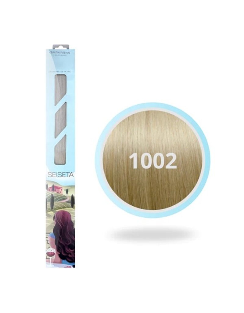 Seiseta 1002  Seiseta Extensions 55-60 cm 25st Platina As Blond