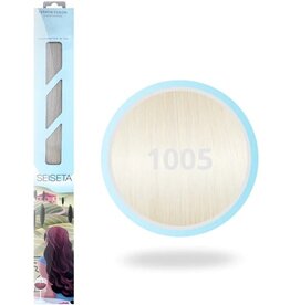 Seiseta 1005  Seiseta Extensions 55-60 cm 25st Wit Blond