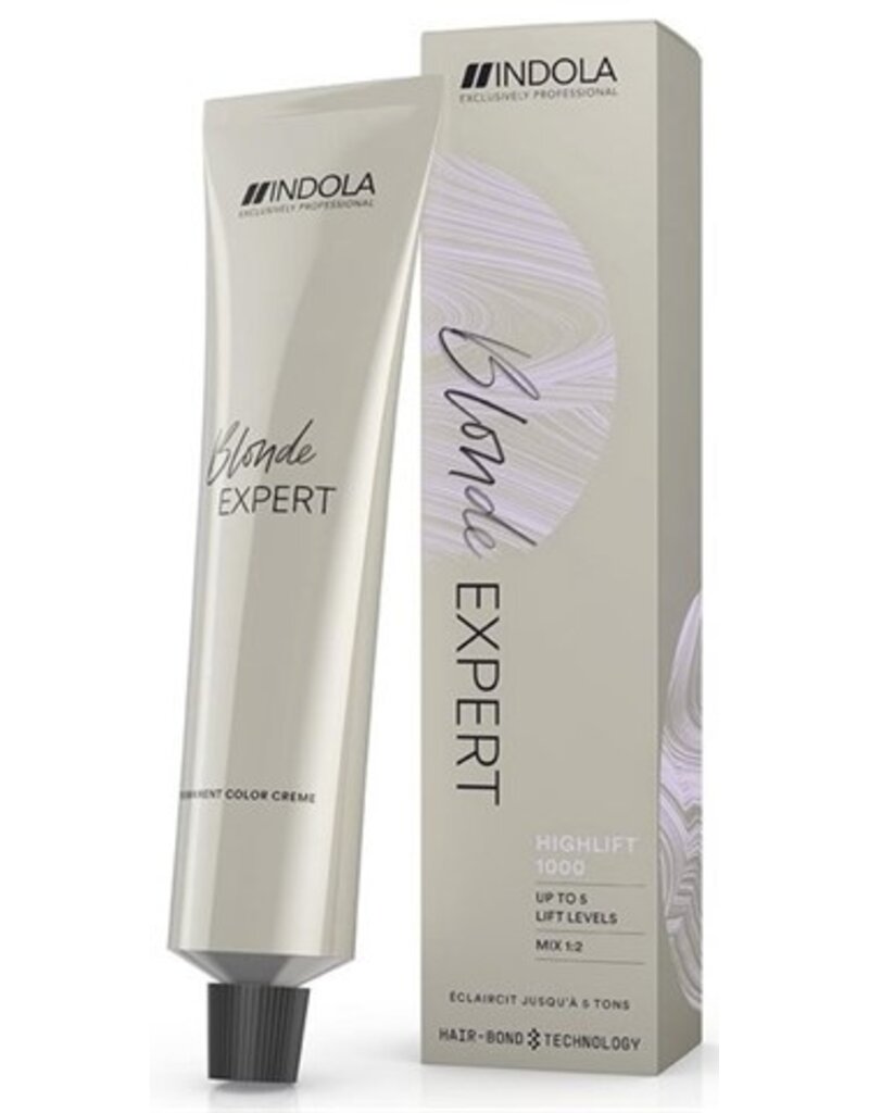 Indola 1000.1  Indola Blonde Expert Highlift verf 60ml. Asch