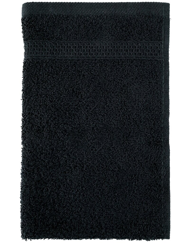 Stoom Handdoekje Zwart 50x30cm 6st