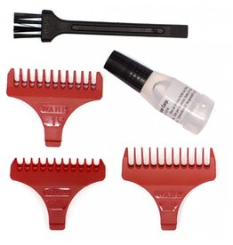 wahl Wahl Opzetkamset Detailer T-Wide rood