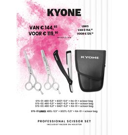 Kyone 480-6,0" + B42T-5,5" + RA-01 + Tool Bag