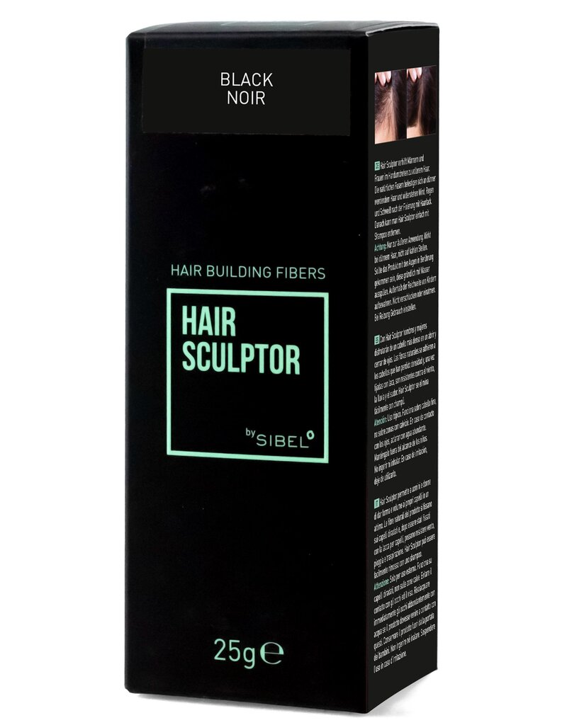 Sibel Sibel Hair Sculptor Building Fibers Zwart 25gr