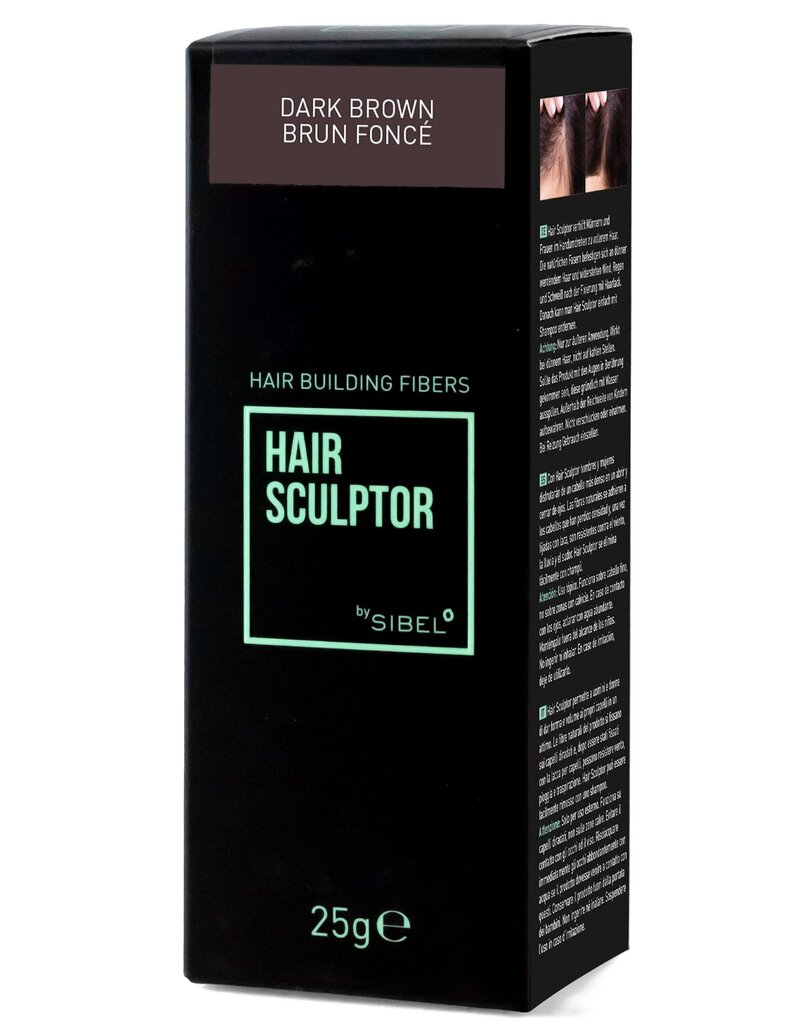 Sibel Sibel Hair Sculptor Building Fibers Donker Bruin 25gr