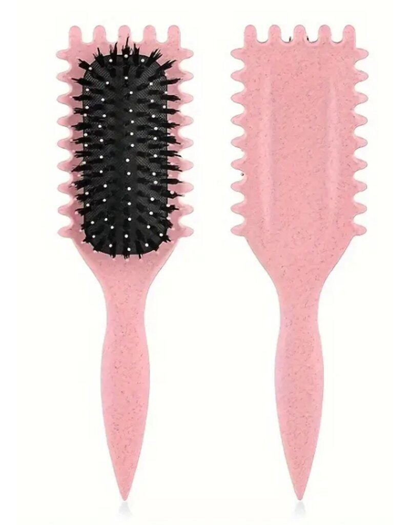 Krullen Borstel Define Roze