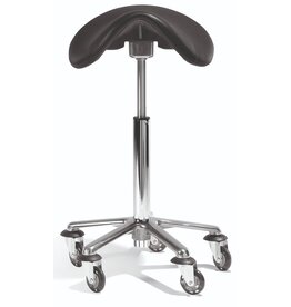 Roller Coaster zadel XL Aluminium voet H45-65cm