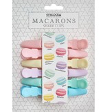 Efalock Efalock Macaron Krokodil Klemmen 6 stuks