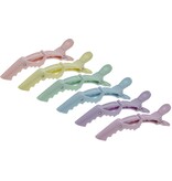 Efalock Efalock Macaron Krokodil Klemmen 6 stuks