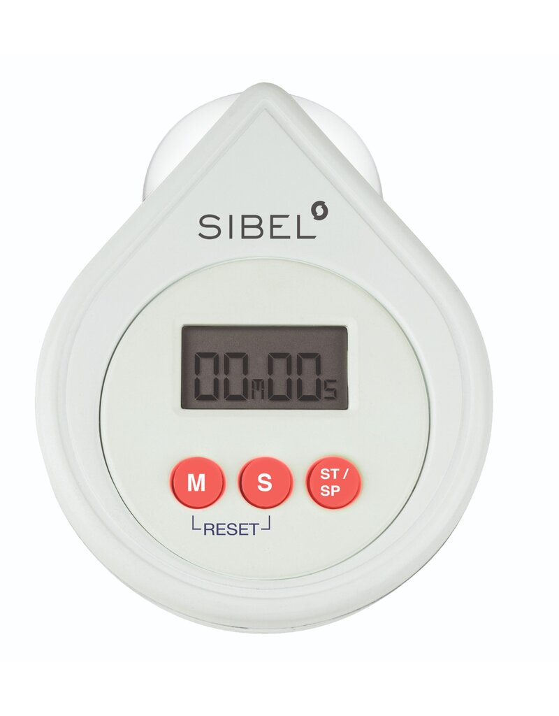 sibel Timer digitaal wit