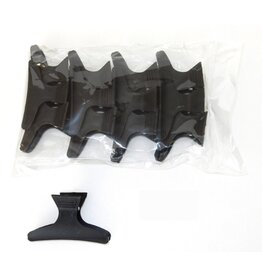 Watergolf klem plastiek 8cm 12st.Zwart
