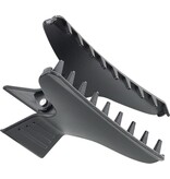 Vlinder Klem Plastiek 8cm12st Zwart