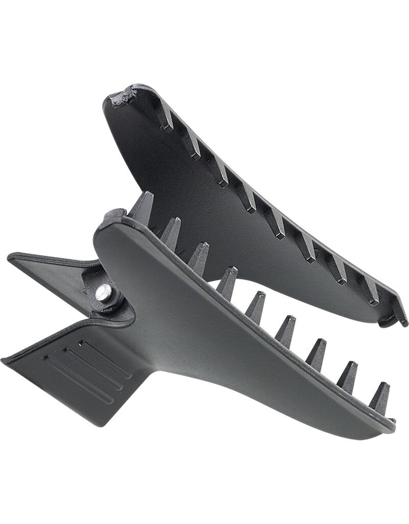 Vlinder Klem Plastiek 8cm12st Zwart