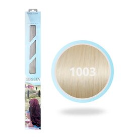 Seiseta 1003 Seiseta Extensions 40cm 25st Zeer Licht Natuurlijk Blond