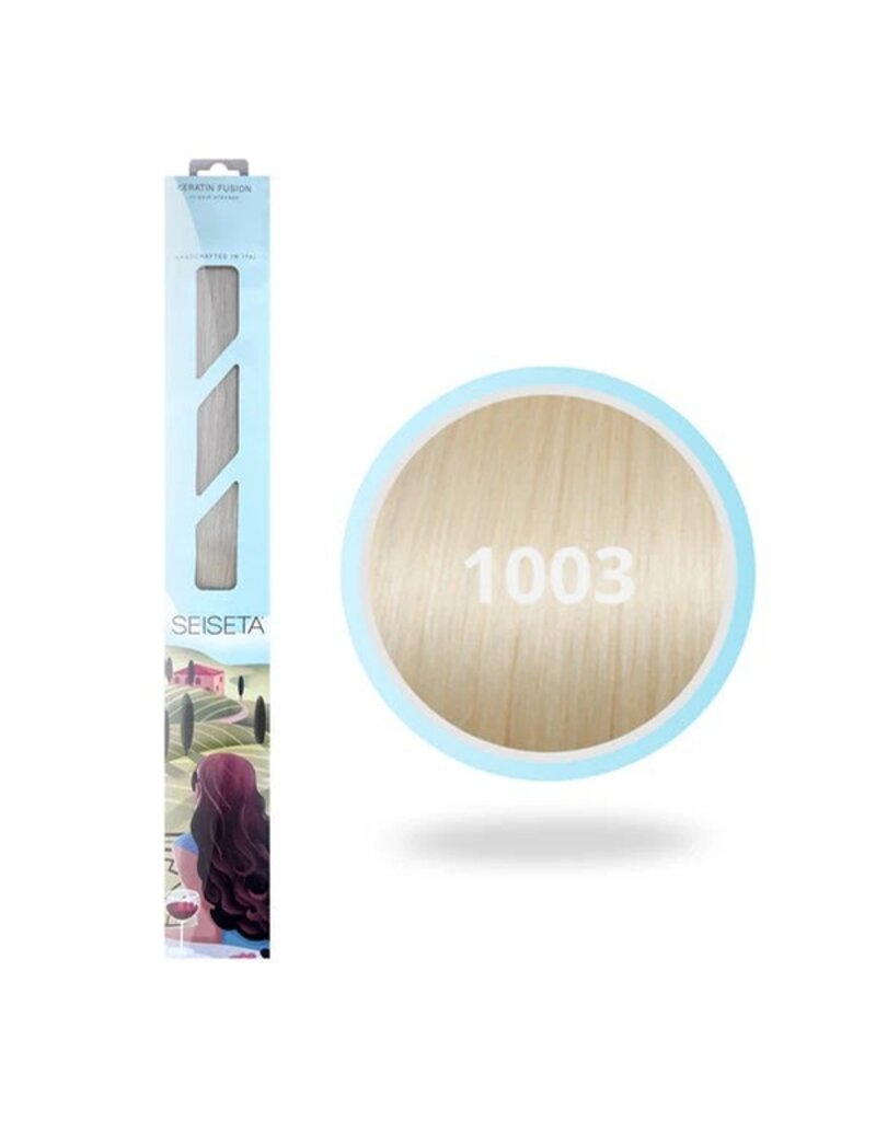 Seiseta 1003 Seiseta Extensions 40cm 25st Zeer Licht Natuurlijk Blond