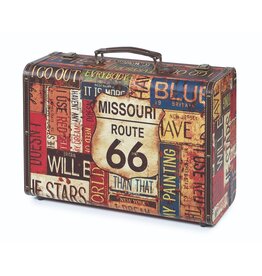 Sibel Sibel Route 66 Vintage Koffer 40 x 27 x 15,5 cm