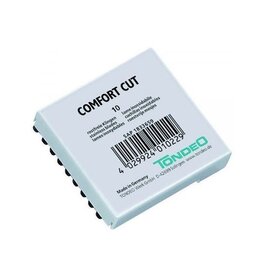 Tondeo Tondeo Comfort Cut insteek mesjes 10st